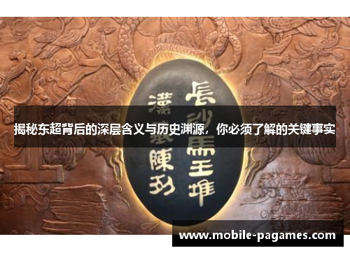 揭秘东超背后的深层含义与历史渊源，你必须了解的关键事实