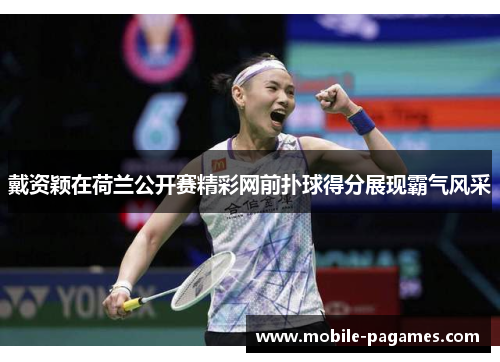 戴资颖在荷兰公开赛精彩网前扑球得分展现霸气风采 戴资颖在荷兰公开赛精彩网前扑球得分展现霸气风采