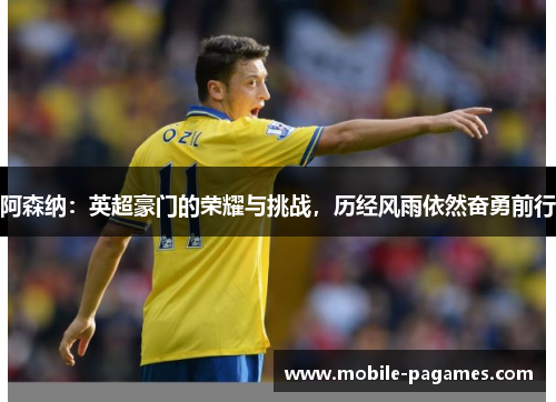 阿森纳：英超豪门的荣耀与挑战，历经风雨依然奋勇前行